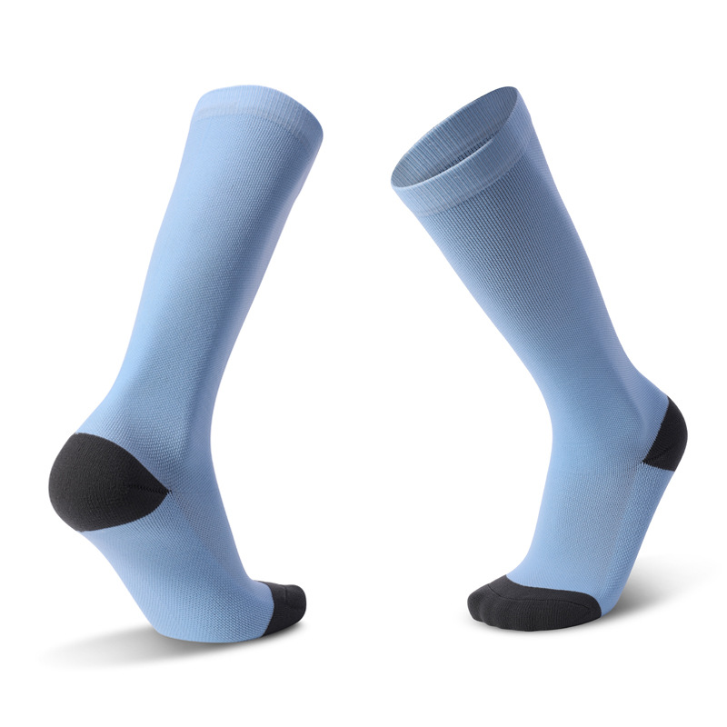 Professional Fitness Compression Stockings Adult Men Women Marathon Running Training Sports Socks Non Slip Socks Velleyball Socks